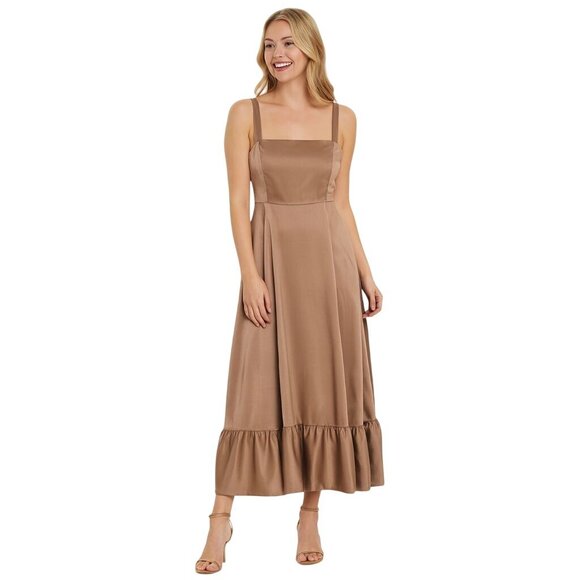 Show Me Your Mumu Large Clarissa Mocha Corset Dress - Picture 1 of 15